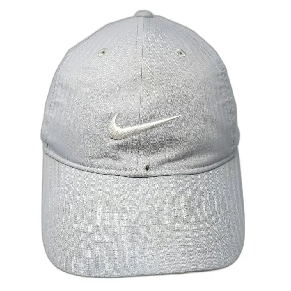 Nike Baseball Cap Gray One Size Dri-FIT Legacy 91 Embroidered Swoosh Hat
